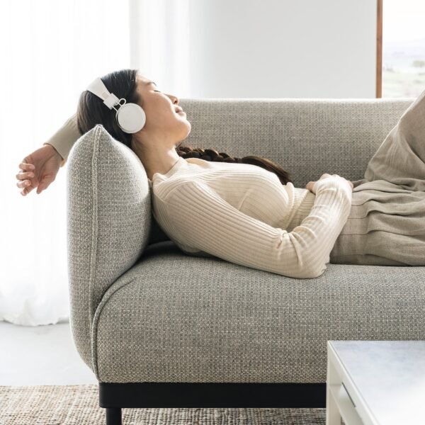 2 Seat Sofa Light Grey